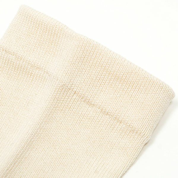 オーガニックコットン 5本指ゴムなし厚手ソックス