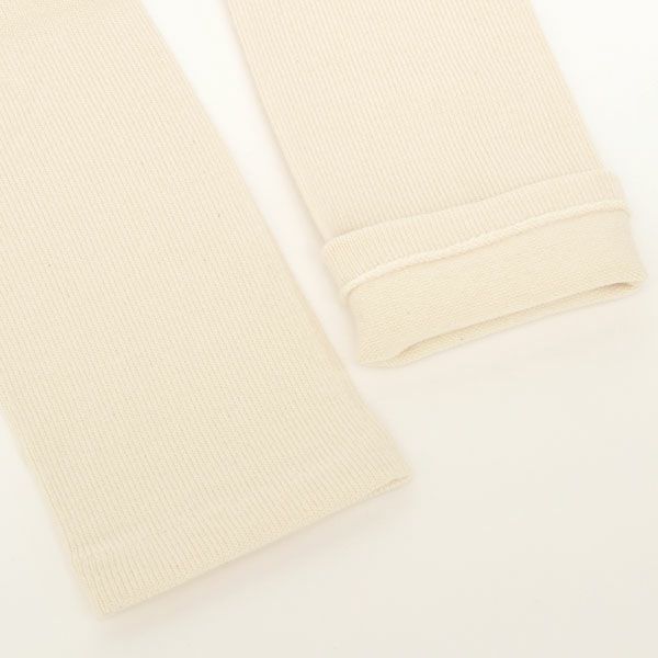 オーガニックコットン 5本指ゴムなし厚手ソックス