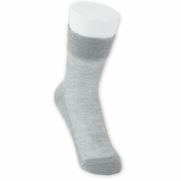 オーガニックコットン ゴムなしメッシュソックス