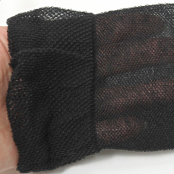 オーガニックコットン メッシュハイソックス