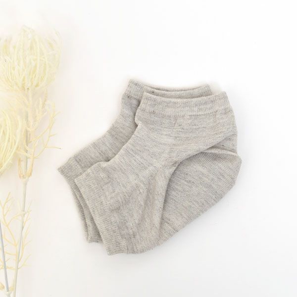 オーガニックコットン かかとケアソックス