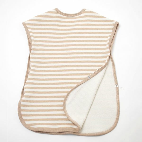 オーガニックコットン スリーパー ボーダー