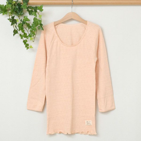 オーガニックコットン やわらかインナー（7分袖）