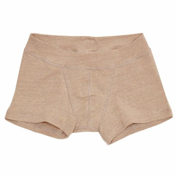 オーガニックコットン メンズゴムなしボクサーブリーフ