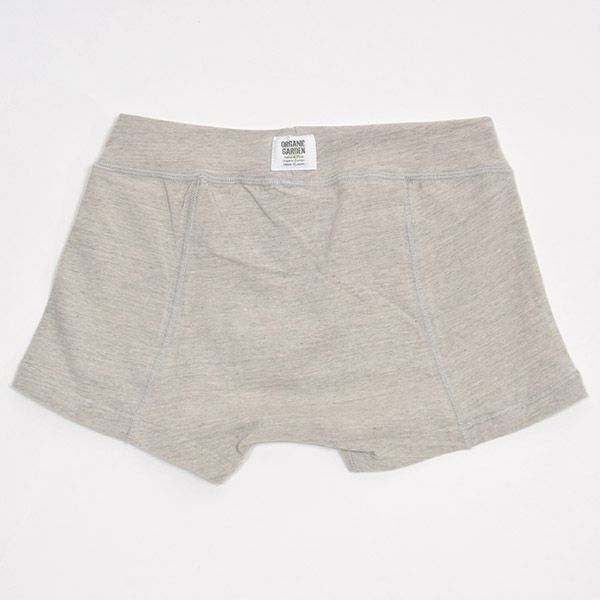 オーガニックコットン メンズゴムなしボクサーブリーフ