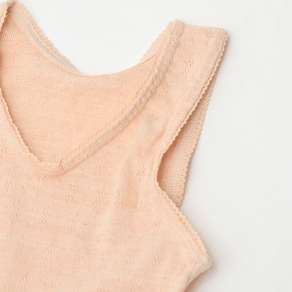 オーガニックコットン ガールズタンクトップ