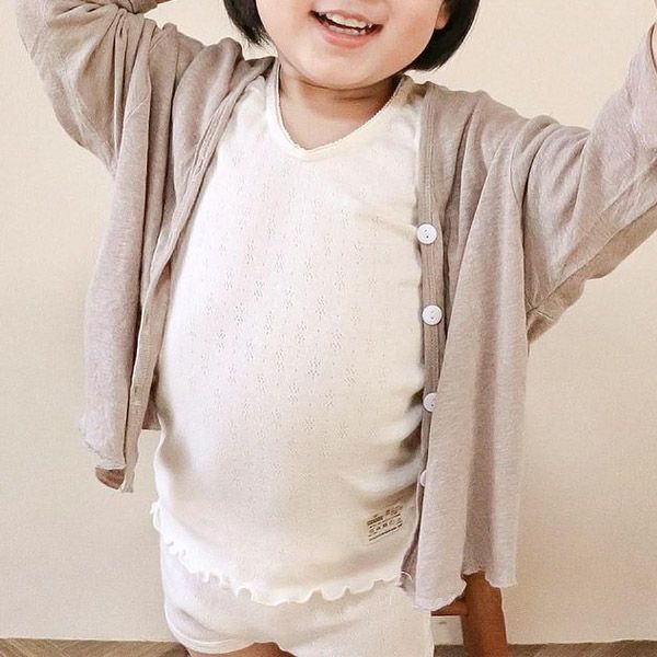 オーガニックコットン ガールズショーツ