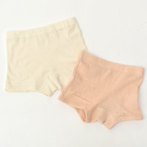 オーガニックコットン ガールズショーツ