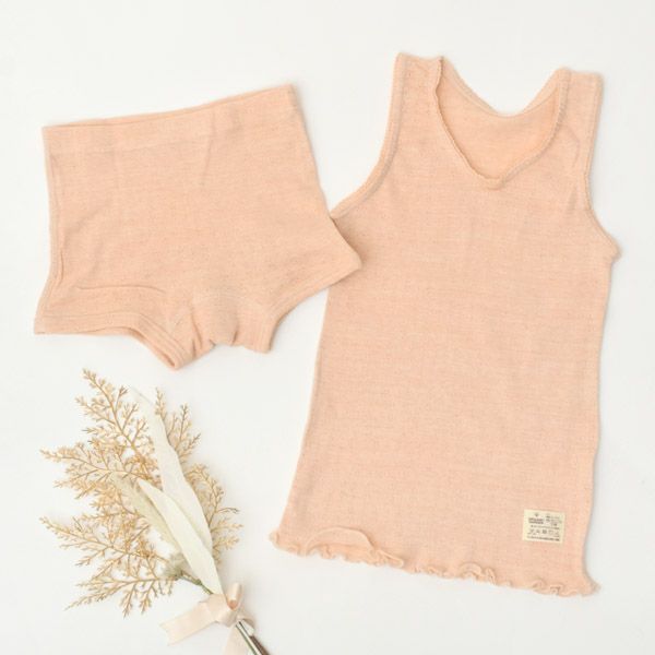 オーガニックコットン ガールズショーツ