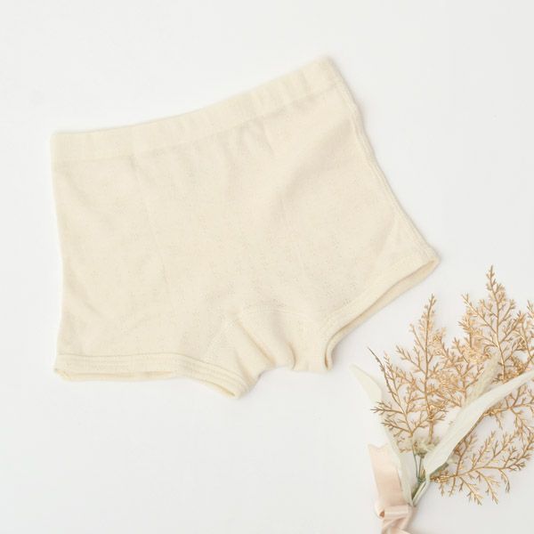 オーガニックコットン ガールズショーツ