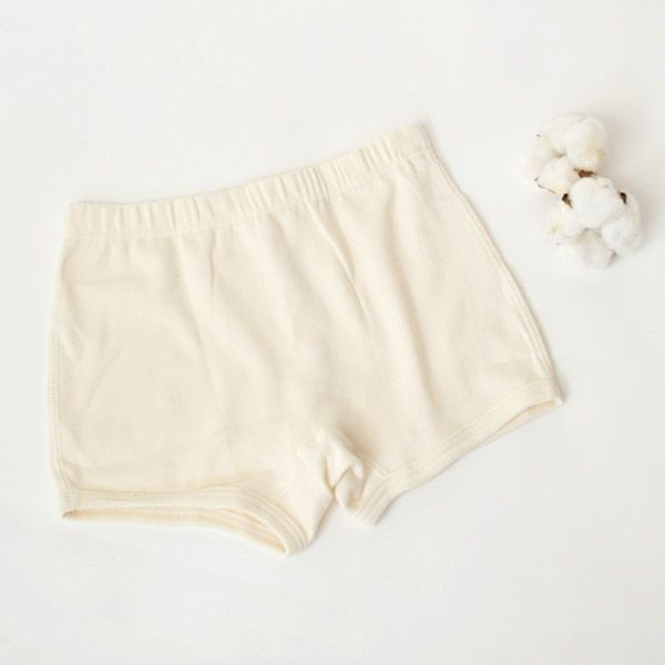 オーガニックコットン キッズやわらかフライスボクサー