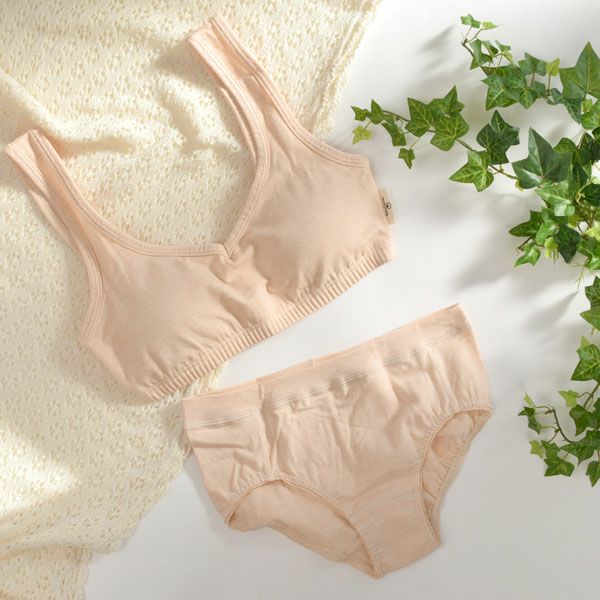 オーガニックコットン ベア天 リラックスブラ