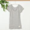オーガニックコットン フレンチスリーブTシャツ（パターンメッシュ）