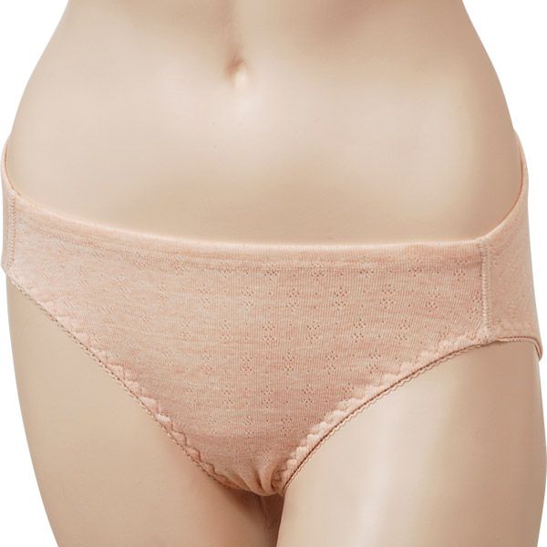 オーガニックコットン レギュラーショーツ（パターンメッシュ）