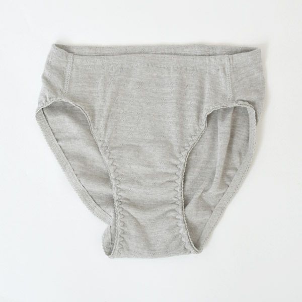 オーガニックコットン レギュラーショーツ（パターンメッシュ）