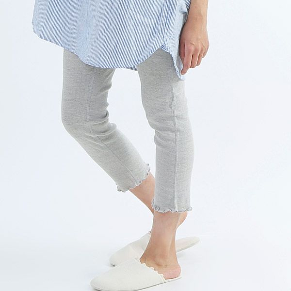 オーガニックコットン やわらかロングスパッツ