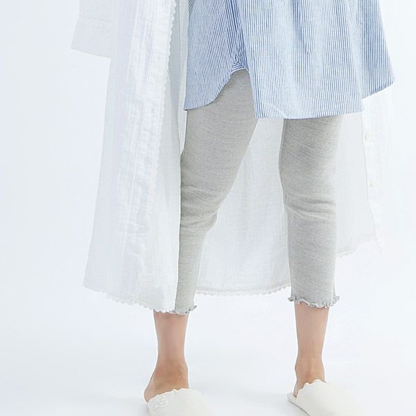 オーガニックコットン やわらかロングスパッツ