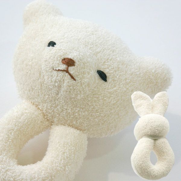 オーガニックコットン ガラガラ