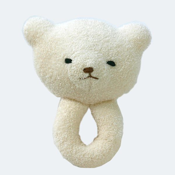 オーガニックコットン ガラガラ