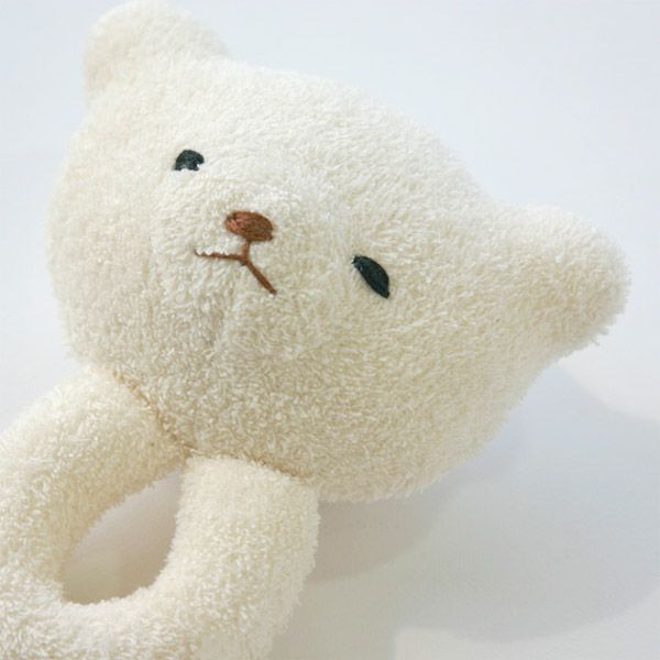 オーガニックコットン ガラガラ