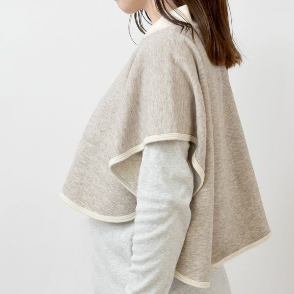 オーガニックコットン ヤクウール肩ウォーマー
