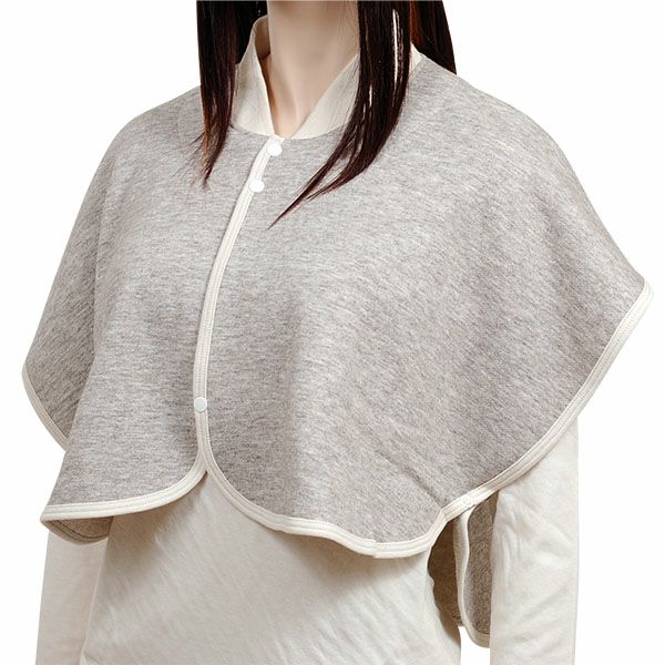 オーガニックコットン ヤクウール肩ウォーマー