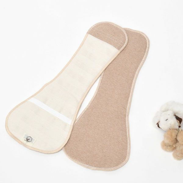 オーガニックコットン 布ナプキン Luna Angel ロングライナー（2枚組）