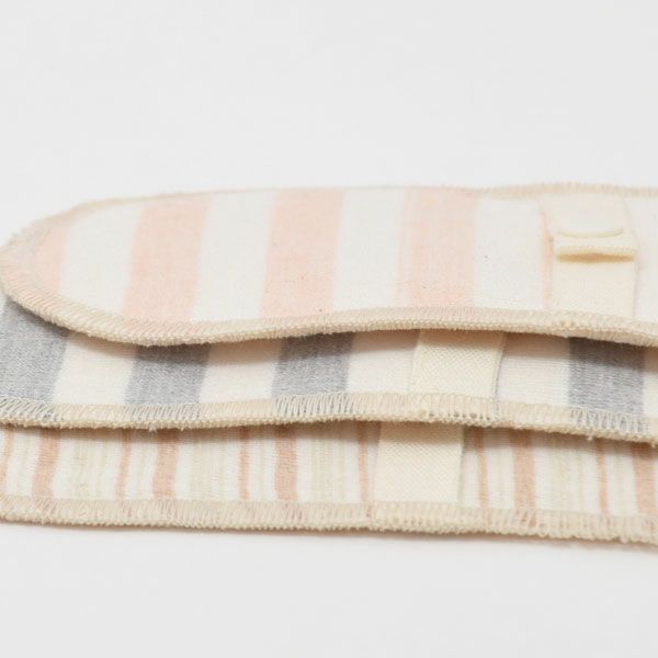 オーガニックコットン 布ナプキン デイリーライナー （3枚組）