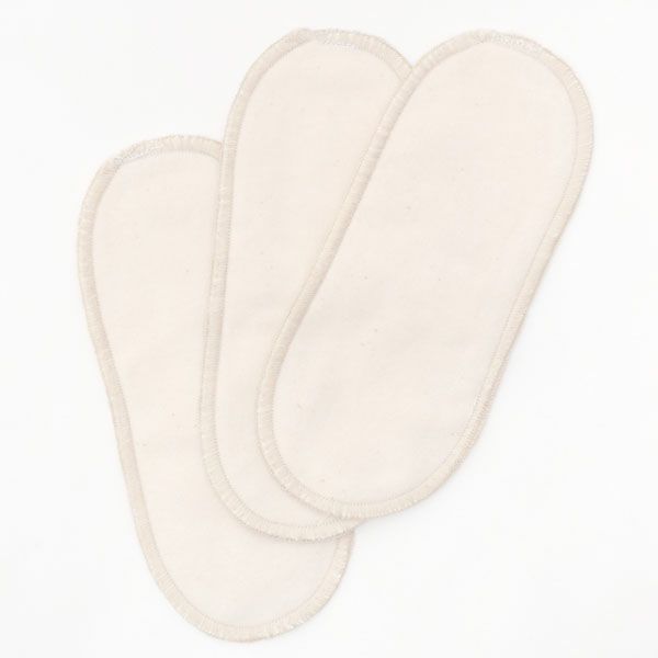 オーガニックコットン 布ナプキン デイリーライナー （3枚組）