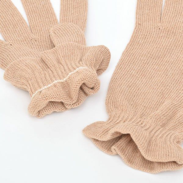 オーガニックコットン ケア手袋