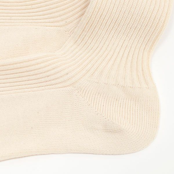 オーガニックコットン 綿100% リブソックス