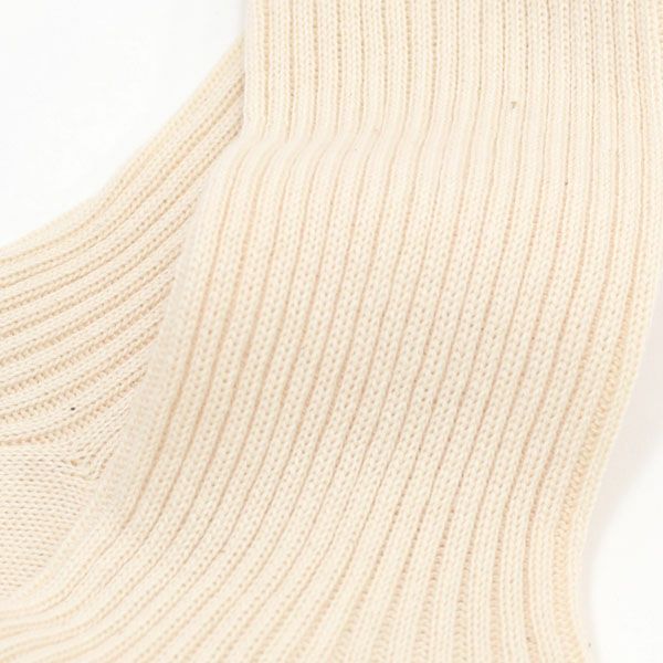 オーガニックコットン 綿100% リブソックス