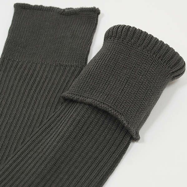 オーガニックコットン 綿100% 五倍子 リブソックス