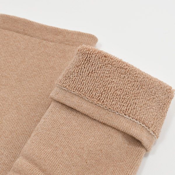 オーガニックコットン ゴムなしパイルソックス