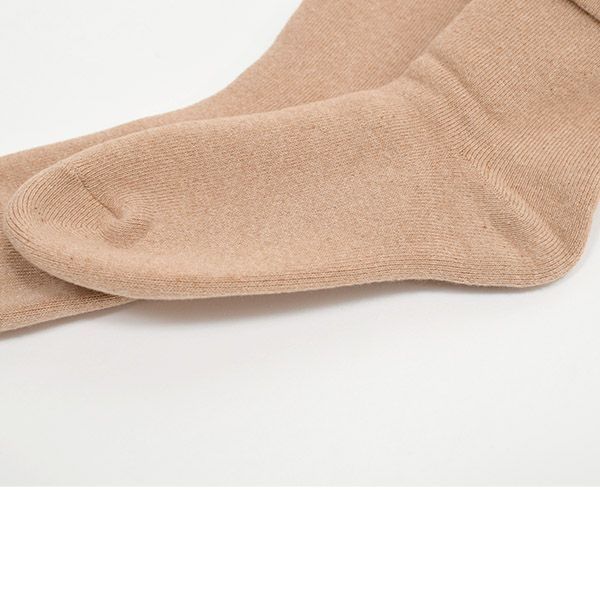 オーガニックコットン ゴムなしパイルソックス