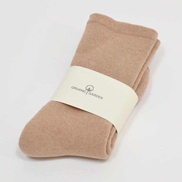 オーガニックコットン ゴムなしパイルソックス