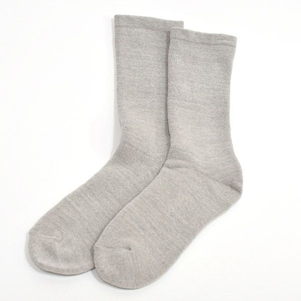 オーガニックコットン ゴムなしパイルソックス