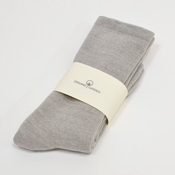 オーガニックコットン ゴムなしパイルソックス