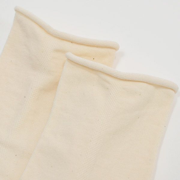 オーガニックコットン ゴムなしプレーンソックス