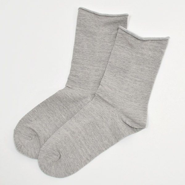 オーガニックコットン ゴムなしプレーンソックス