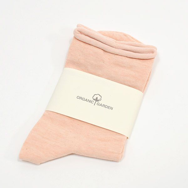 オーガニックコットン ゴムなしプレーンソックス