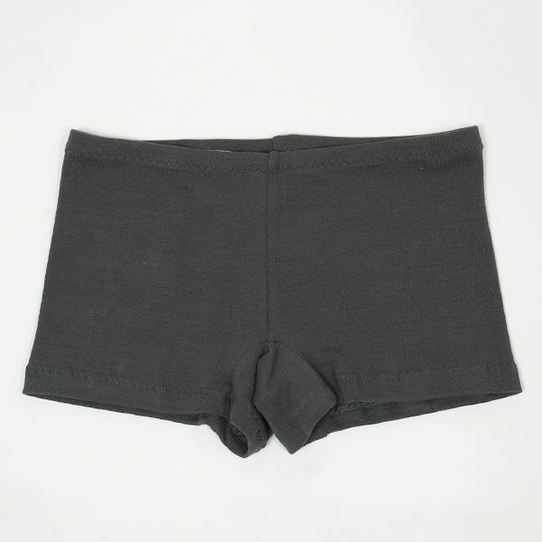 オーガニックコットン 五倍子ショーツ ナチュラルブラック M-L
