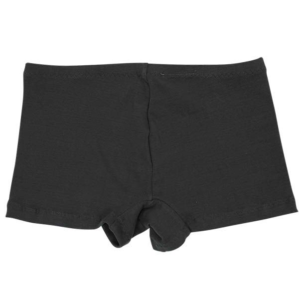 オーガニックコットン 五倍子ショーツ ナチュラルブラック M-L