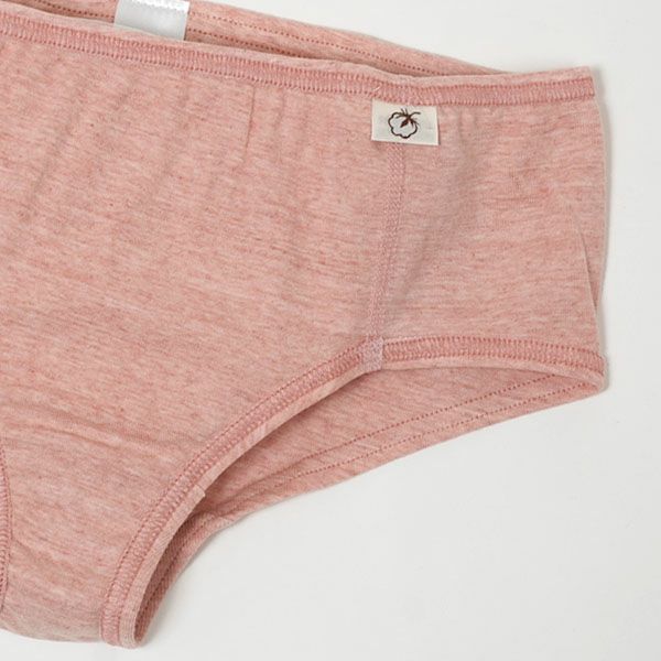 オーガニックコットン べんがら染めローライズショーツ