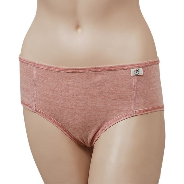 オーガニックコットン べんがら染めローライズショーツ