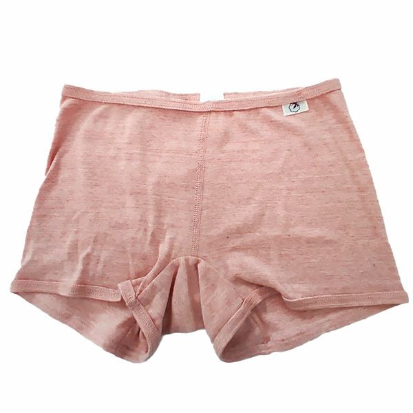 オーガニックコットン べんがら染め1分丈ショーツ