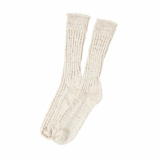 オーガニックコットン ガラボウソックスレギュラー丈
