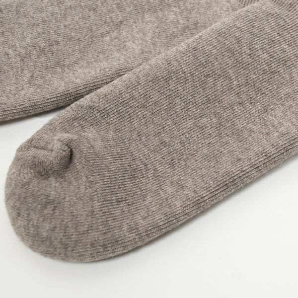 オーガニックコットン ヤク＆スーピマパイルソックス