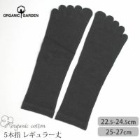オーガニックコットン 五倍子 5本指ソックス