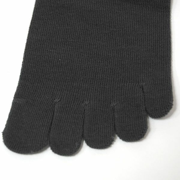 オーガニックコットン 五倍子 5本指ソックス